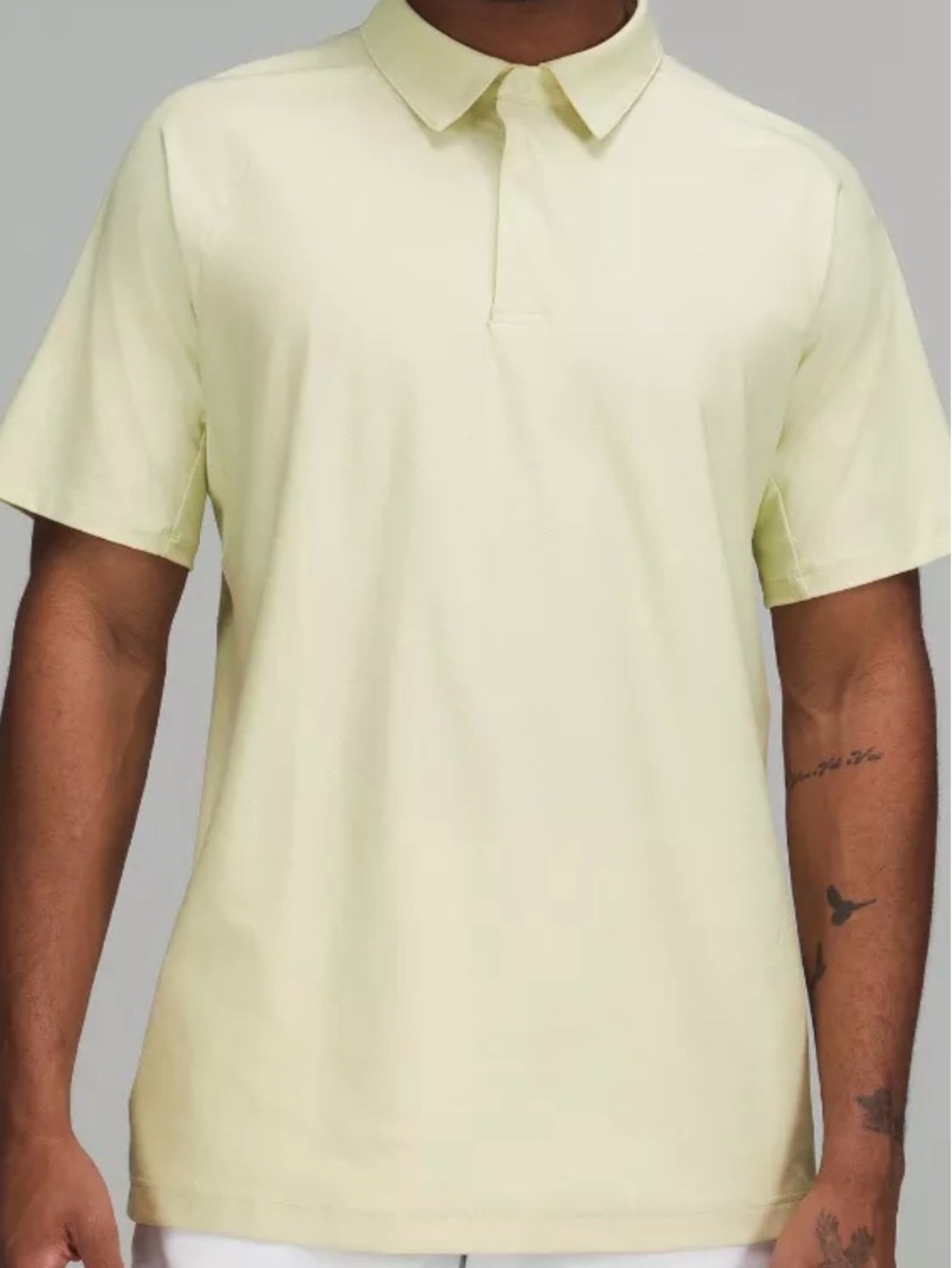 LULULEMON Snap Front mens XXL polo